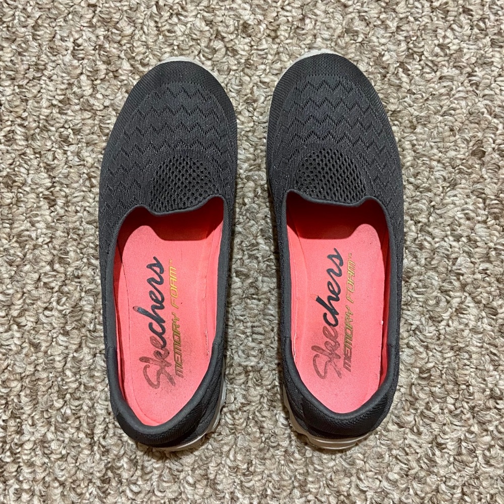 Skechers Memory Foam Slip On Sneakers
